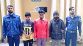 কুলাউড়ায় সংঘবদ্ধ গাড়ি চোর চক্রের ৩ সদস্য গ্রেপ্তার