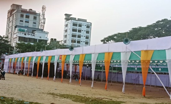 সিলেট আলীয়া মাদরাসা মাঠে ৩ দিনব্যাপী ওয়াজ মাহফিল শুরু শুক্রবার