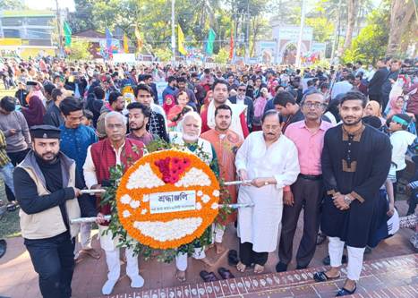 নর্থ ইস্ট ইউনিভার্সিটিতে বিজয় দিবস উদযাপিত