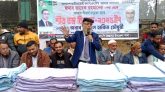 জৈন্তাপুরে তারেক রহমানের পক্ষে হাকিম চৌধুরীর কম্বল বিতরণ