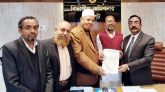 জৈন্তিয়ার ঘরে ঘরে গ্যাস সংযোগের দাবিতে স্মারকলিপি পেশ