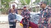 কমলগঞ্জে শীতার্ত মানুষের পাশে বিজিবি