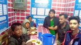 ১০ টাকায় পেট ভরে ভাত খাওয়াচ্ছে সিলেট সোসাইটি