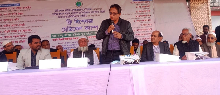 নবীগঞ্জে বিনামূল্যে চিকিৎসা সেবা পেল দেড় সহস্রাধিক রোগী
