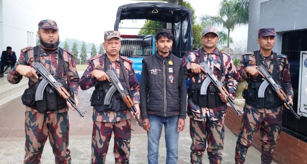 জুড়ী সীমান্তে অনুপ্রবেশের দায়ে ভারতীয় নাগরিক আটক