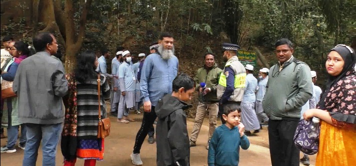 মৌলভীবাজারের পর্যটন স্পটগুলোতে পর্যটকদের ঢল