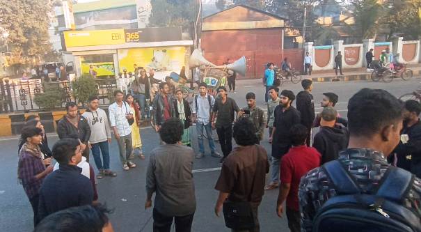 আদিবাসী ছাত্র-জনতার কর্মসূচিতে হামলার প্রতিবাদে সিলেটে বিক্ষোভ-সমাবেশ