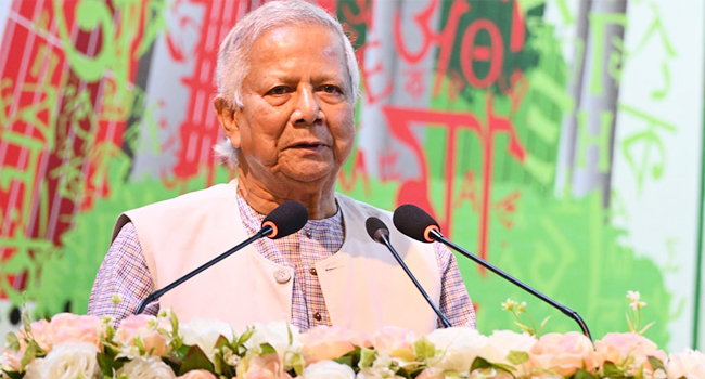 মাতৃভাষার জন্য জীবনদানের ঘটনা পৃথিবীর ইতিহাসে নজিরবিহীন : প্রধান উপদেষ্টা