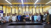 সিলেট জেলা প্রেসক্লাবের সাথে সৌজন্য সাক্ষাৎ শাবি প্রেসক্লাবের