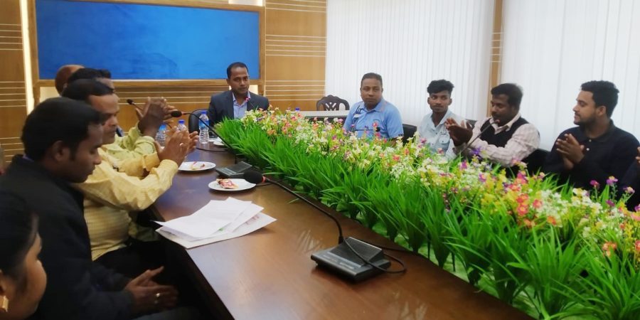 কমলগঞ্জে অনগ্রসর শব্দকর জনগোষ্ঠী শিক্ষার্থীদের ৮ দফা দাবিতে স্মারকলিপি পেশ
