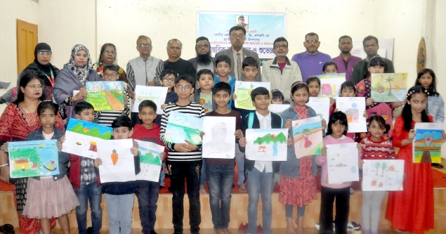ওসমানীর মৃত্যুবার্ষিকীতে চিত্রাংকন প্রতিযোগিতা সম্পন্ন