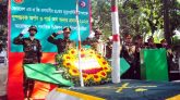 সিলেটে সামরিক মর্যাদায় ওসমানীর ৪১তম মৃত্যুবার্ষিকী উদযাপন