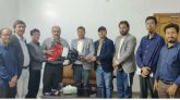 উপ-প্রেস সচিবের সাথে সিলেট জেলা প্রেসক্লাব নেতৃবৃন্দের মতবিনিময়