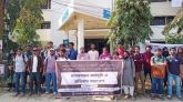 ধর্ষণে অভিযুক্তদের বিচারের দাবিতে শাবিতে মানববন্ধন