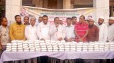 নগরীর আম্বরখানায় সিলেট জেলা ও মহানগর জাতীয়তাবাদী ব্যবসায়ী দলের ইফতার বিতরণ