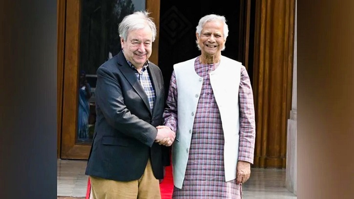 বাংলাদেশের সংকটে পাশে থাকবে জাতিসংঘ : গুতেরেস
