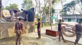 সিলেটে ৩১৯ বস্তা ভারতীয় চিনি জব্দ, খোজ মিলেনি মালিকের