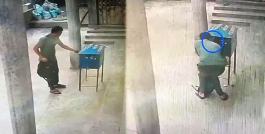 হাতিমবাগ জামে মসজিদের দান বাক্স চুরি
