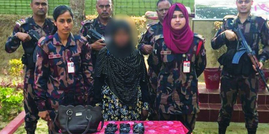হবিগঞ্জে রেহানার কাছে মিললো প্রায় ৬ হাজার পিস ইয়াবা