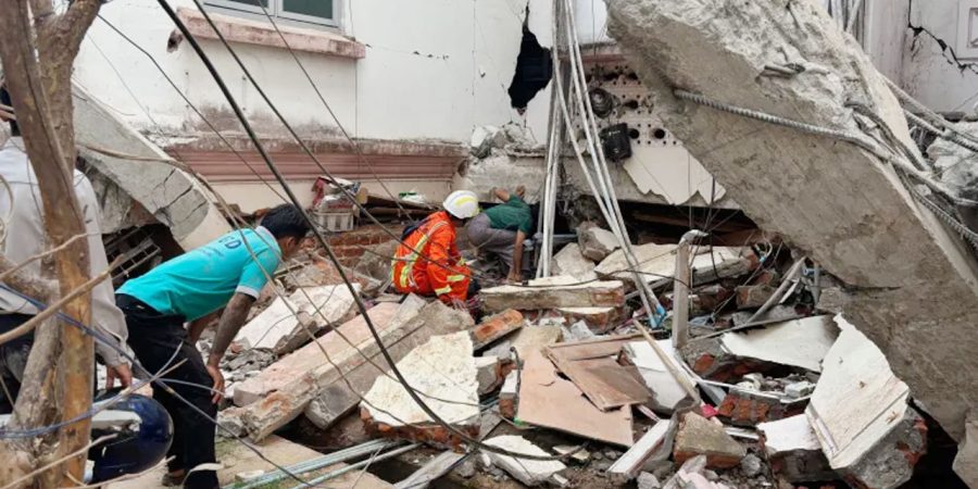 মিয়ানমারে ভূমিকম্পে মৃতের সংখ্যা ১৬০০ ছাড়িয়েছে