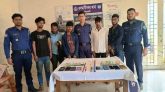 ওসমানীনগরে পালানোর সময় পাঁচ ডাকাত সদস্য গ্রেপ্তার