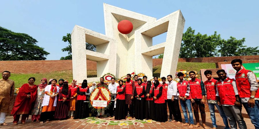 মহান স্বাধীনতা ও জাতীয় দিবস উদযাপন করেছে রেড ক্রিসেন্ট সোসাইটি সিলেট ইউনিট