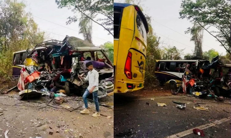 ঈদের দিনে চট্রগ্রামে দুই বাসের সংঘর্ষে নিহত ৫