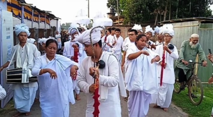 কমলগঞ্জে মণিপুরি লাই-হরাউবা উৎসব শুরু