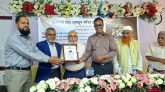 এমসি কলেজের প্রফেসর মো. হুমায়ুন কবীর চৌধুরীকে অবসরোত্তর বিদায়ী সংবর্ধনা
