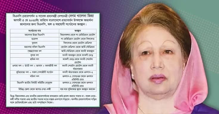 খালেদা জিয়াকে অভ্যর্থনা জানাতে হবে, প্রবেশ করা যাবে না বাসায়, থাকছে যেসব নি’ষে’ধা’জ্ঞা