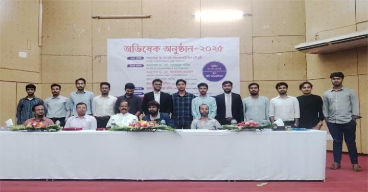 শাবি প্রেসক্লাবের ২০তম কার্যনির্বাহী পরিষদের অভিষেক অনুষ্ঠিত