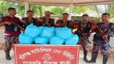 হবিগঞ্জে ৭৯ হাজার টাকার ভারতীয় পণ্য ও মাদকদ্রব্য জব্দ