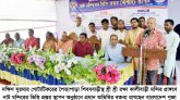 শিবববাড়ী পৈত্যপাড়াস্থিত কালীবাড়ী মন্দির প্রাঙ্গণে নাট মন্দিরের ভিত্তি প্রস্তর স্থাপন