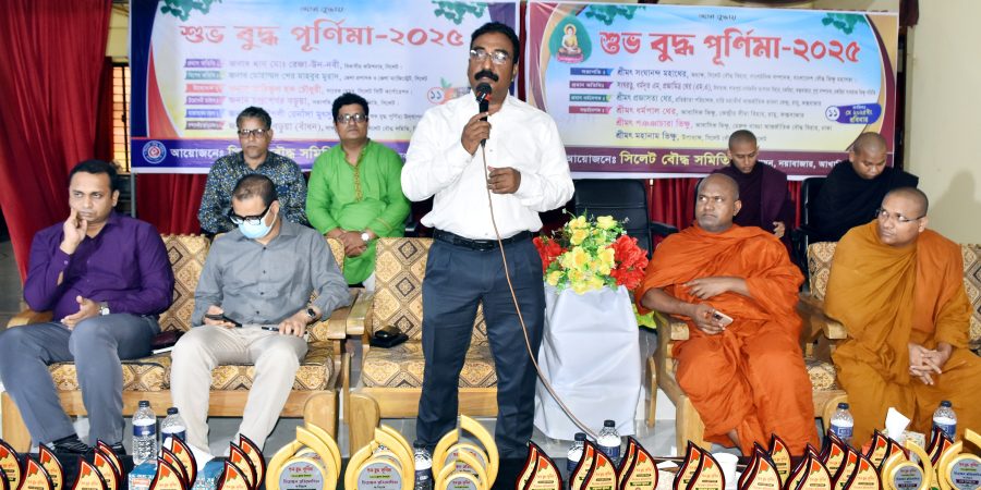 সিলেট বৌদ্ধ বিহারে দিনব্যাপী বুদ্ধ পূর্ণিমা উদযাপন