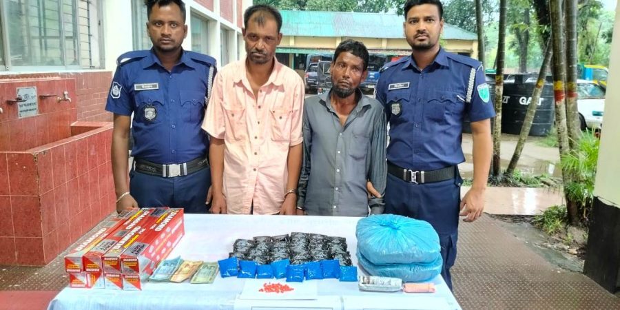 কোম্পানীগঞ্জে ১১,৬০০ পিস ইয়াবাসহ ২ জন আটক