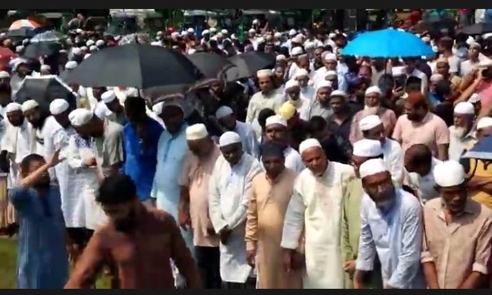 ফেঞ্চুগঞ্জে ছাত্রদলনেতা শাওনের জানাযা ও দাফন সম্পন্ন