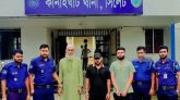 লোভাছড়া পাথর কোয়ারীতে চাঁদাবাজির অভিযোগে গ্রেপ্তার ৩