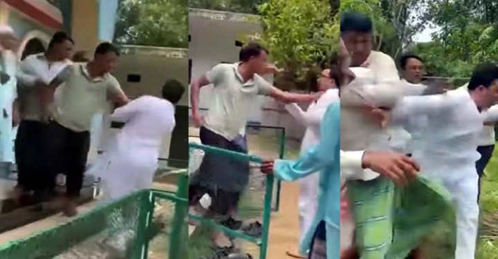 কানাইঘাটে আ.লীগের নেতাকে মারধর করে পুলিশে দিল জনতা