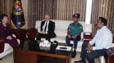 সিসিক প্রশাসকের সাথে যুক্তরাষ্ট্রের ভারপ্রাপ্ত রাষ্টড়দূতের সৌজন্য সাক্ষাৎ