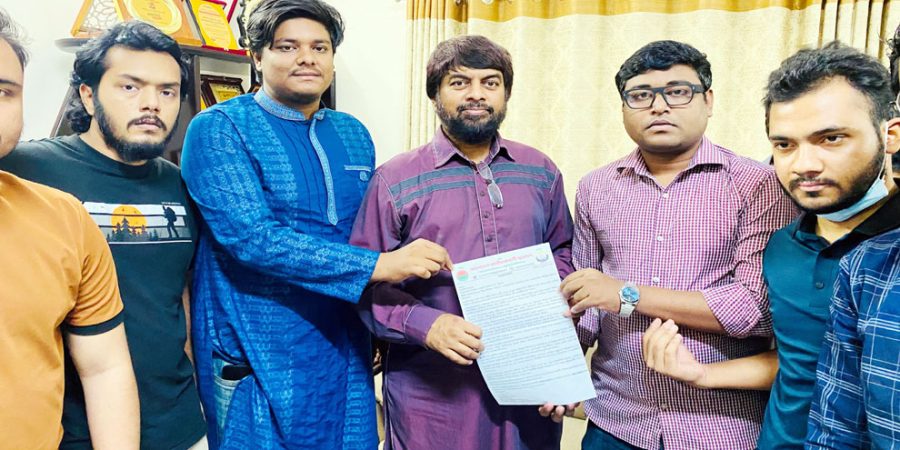 শাবিপ্রবি উপাচার্যের কাছে ছাত্রদলের ১১দফা স্মারকলিপি