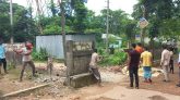 গোলাপগঞ্জে দখলে থাকা সরকারি রাস্তা উদ্ধার করল প্রশাসন
