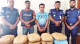 কমলগঞ্জে ১০ কেজি গাঁজাসহ মাদক কারবারি আটক