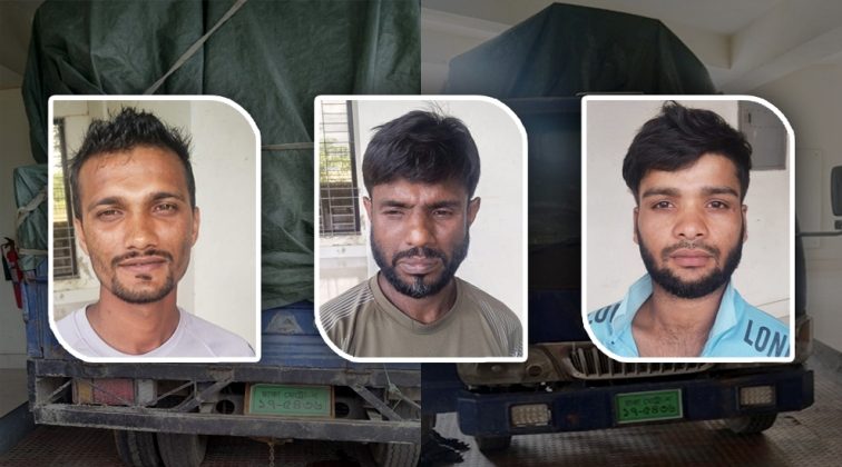 সিলেটে কোটি টাকার ভারতীয় চোরাই পণ্য জব্দ, আটক ৩