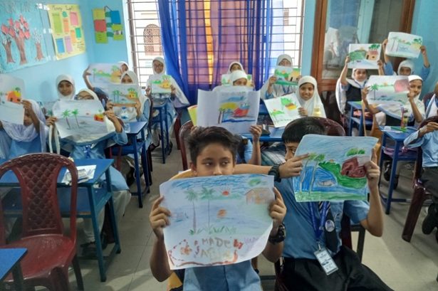 চারুনীড়ের দিনব্যাপী চিত্রাঙ্কন ও ক্যালিগ্রাফি প্রশিক্ষণ কর্মশালা অনুষ্ঠিত