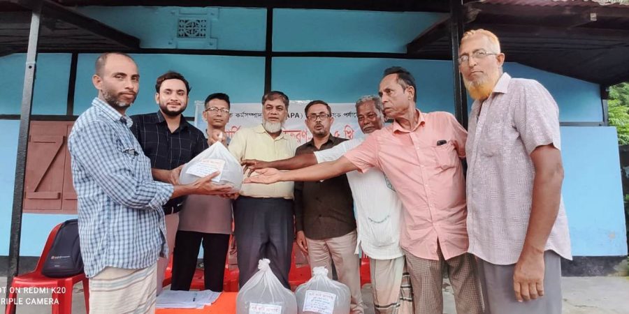 দক্ষিণ সুরমায় বিএআরআই’র ভার্মিকম্পোষ্ট বিতরণ