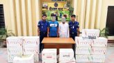 শ্রীমঙ্গলে ১১ লাখ টাকার বিদেশি সিগারেট জব্দ, গ্রেপ্তার ২