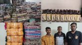 সিলেটে সাড়ে ১৫ লাখ টাকার ভারতীয় চোরাই পণ্য উদ্ধার