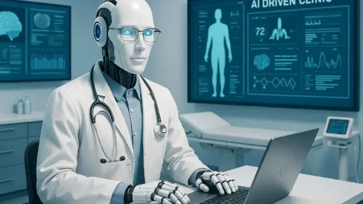 এআই রোগ নির্ণয় করতে পারে চিকিৎসকদের চেয়ে চার গুণ বেশি