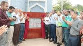 সিলেটের ঈদগাহ-ইকোপার্ক সড়কের আরসিসি ঢালাইয়ের ভিত্তিপ্রস্তর স্থাপন