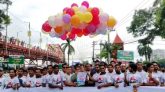 ছাত্র-জনতার জুলাই-আগস্ট গণঅভ্যুত্থান দিবসসমূহ পালন উপলক্ষ্যে সিলেটে প্রতীকী ম্যারাথন